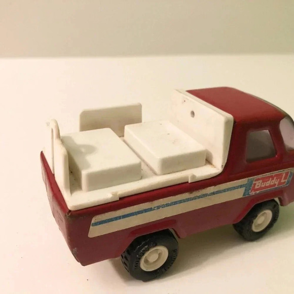 Vintage Buddy L Delivery Truck  Japan Red Truck Toy - Picture 12 of 12